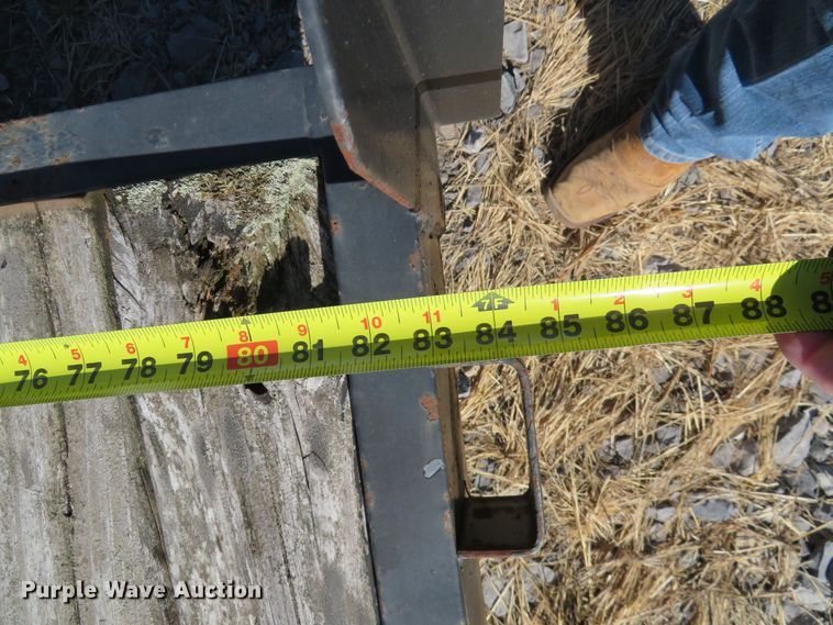 image for item DR0148 2009 Jerry James 18CH  utility trailer