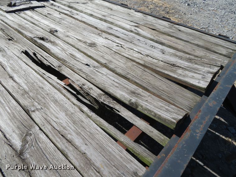 image for item DR0148 2009 Jerry James 18CH  utility trailer