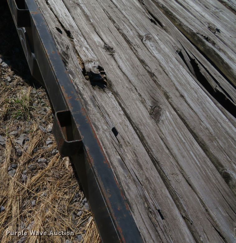 image for item DR0148 2009 Jerry James 18CH  utility trailer