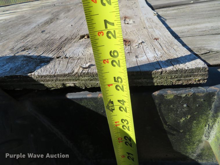 image for item DR0148 2009 Jerry James 18CH  utility trailer