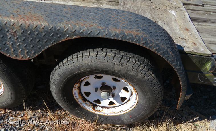 image for item DR0148 2009 Jerry James 18CH  utility trailer