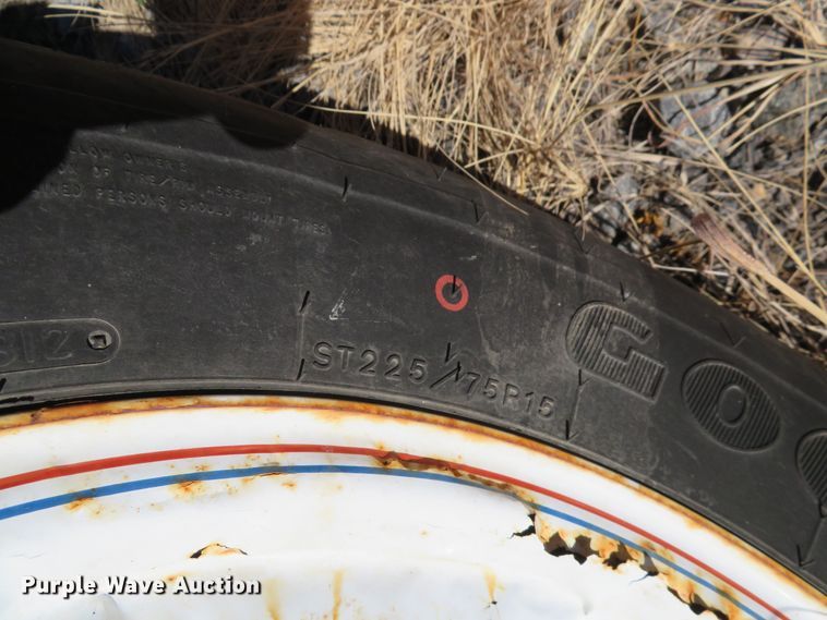 image for item DR0148 2009 Jerry James 18CH  utility trailer