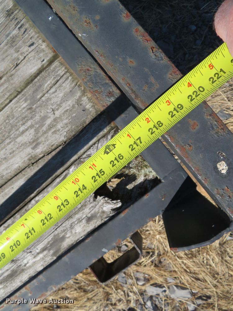 image for item DR0148 2009 Jerry James 18CH  utility trailer