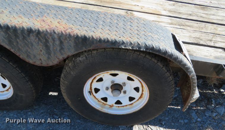 image for item DR0148 2009 Jerry James 18CH  utility trailer