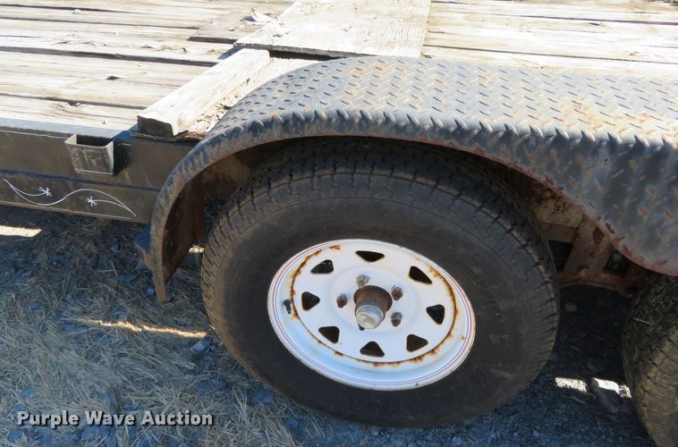 image for item DR0148 2009 Jerry James 18CH  utility trailer