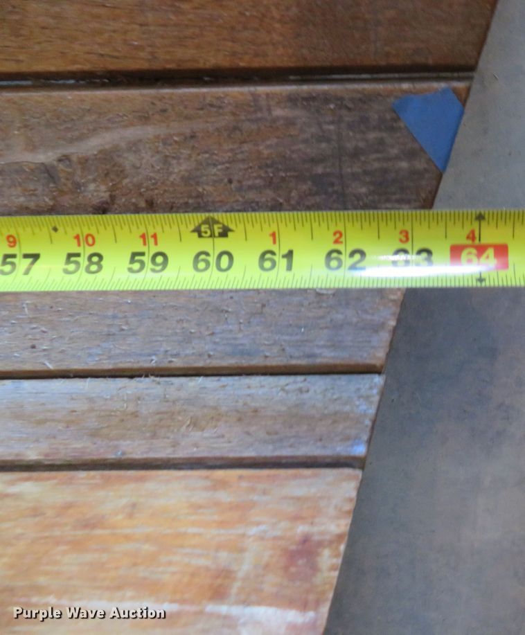 image for item DR0151 (4) wood benches