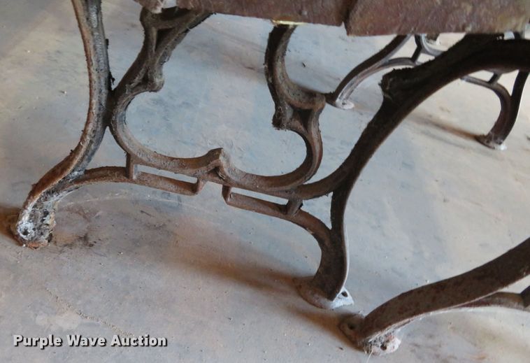 image for item DR0151 (4) wood benches