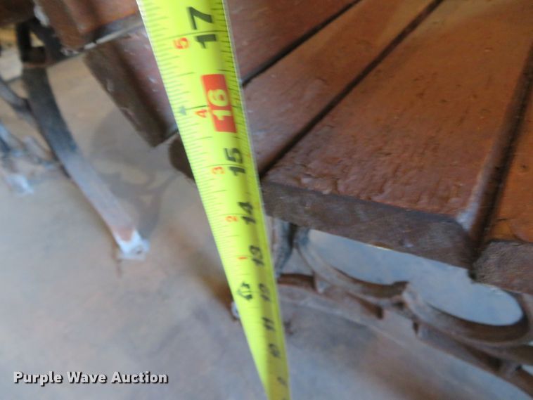 image for item DR0151 (4) wood benches