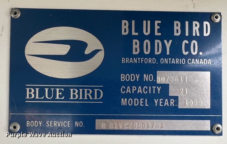 image for item HX9981 1998 Chevrolet Express G3500  school bus