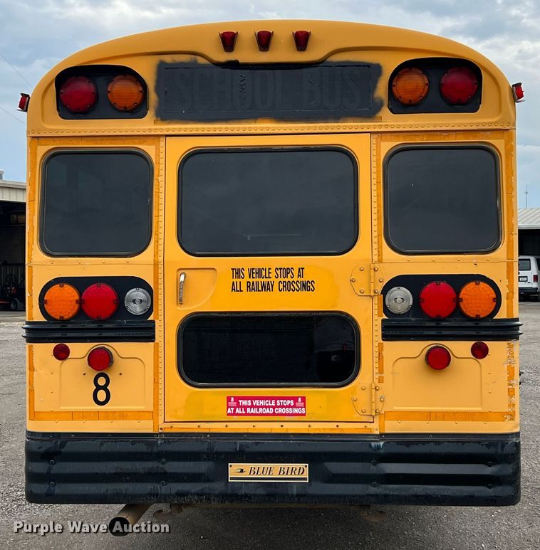 image for item HX9982 1997 Chevrolet B7 Bluebird  school bus