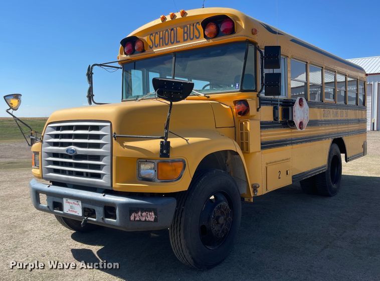 image for item JD9253 1997 Blue Bird  school bus