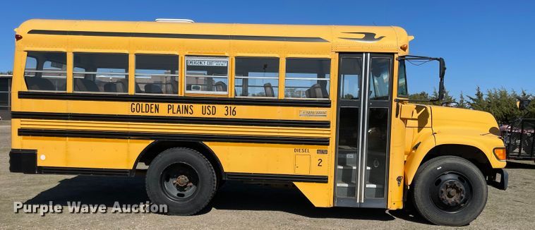 image for item JD9253 1997 Blue Bird  school bus