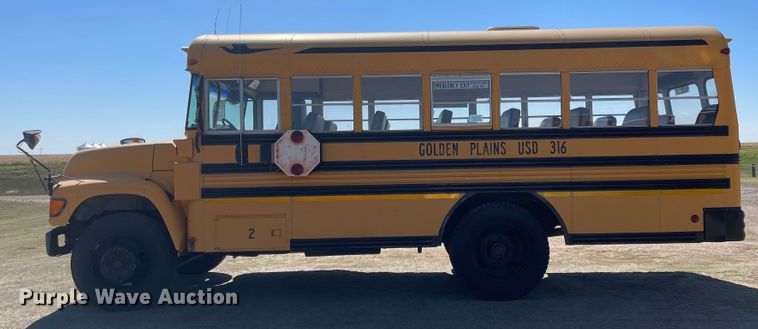image for item JD9253 1997 Blue Bird  school bus