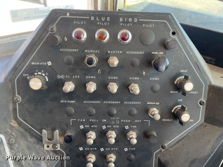 image for item JD9253 1997 Blue Bird  school bus