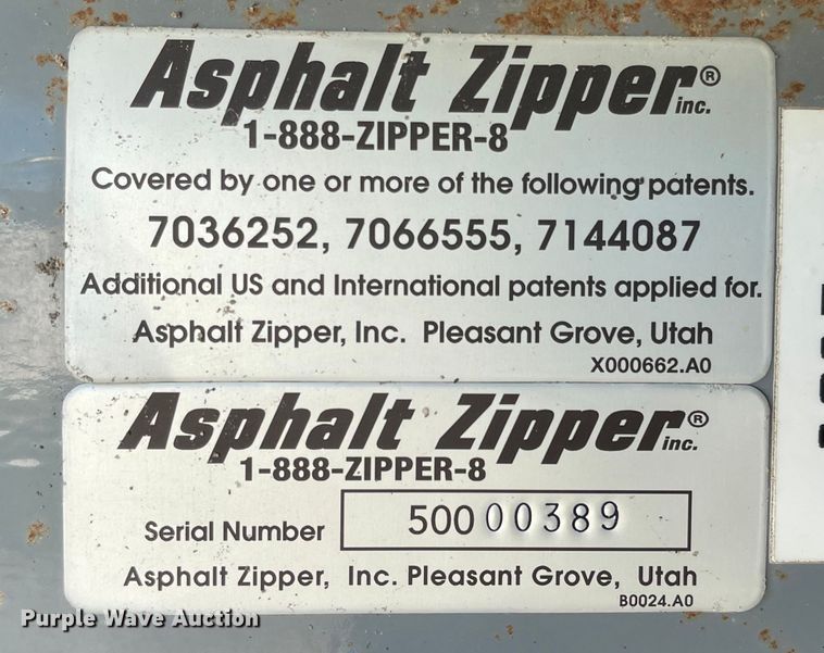 image for item JD9269 Asphalt Zipper AZ-500  reclaimer