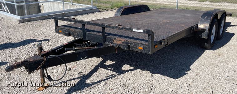 image for item JD9273 1992  tilt deck equipment trailer