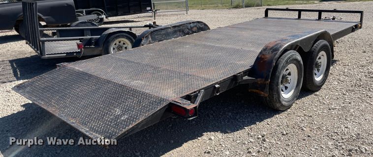 image for item JD9273 1992  tilt deck equipment trailer
