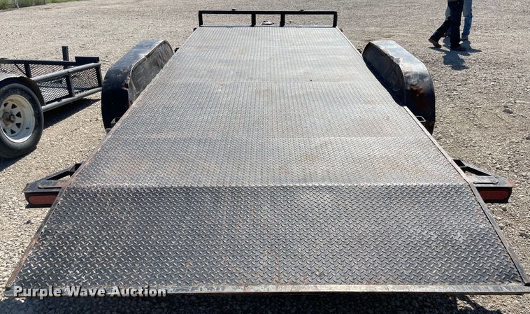 image for item JD9273 1992  tilt deck equipment trailer