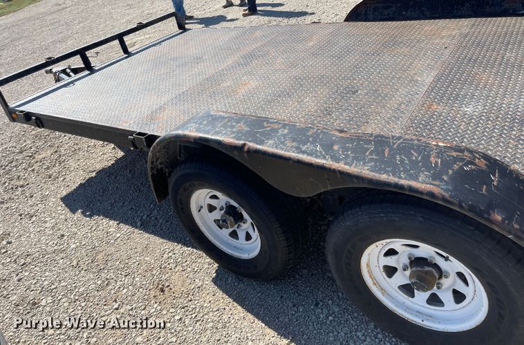 image for item JD9273 1992  tilt deck equipment trailer