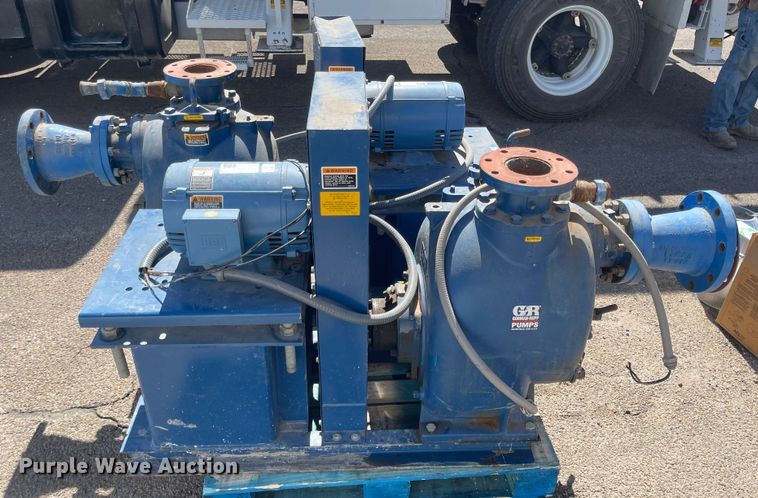image for item JD9281 (2) Gorman-Rupp centrifugal pumps
