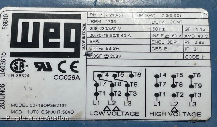 image for item JD9281 (2) Gorman-Rupp centrifugal pumps