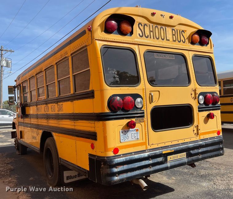 image for item JD9302 1994 Blue Bird  school bus