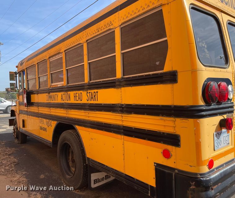 image for item JD9302 1994 Blue Bird  school bus