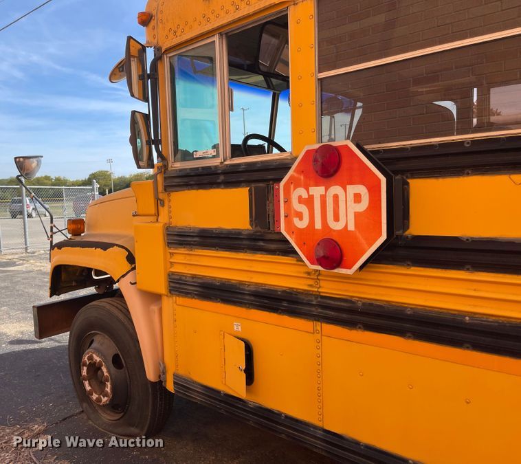 image for item JD9302 1994 Blue Bird  school bus