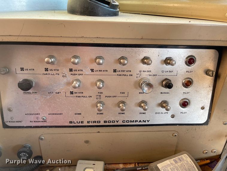 image for item JD9302 1994 Blue Bird  school bus