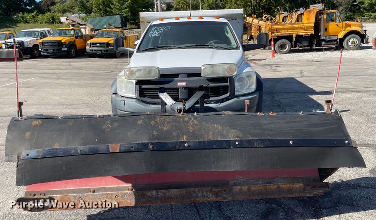 image for item JD9310 2009 Dodge Ram 5500HD  Quad Cab dump truck