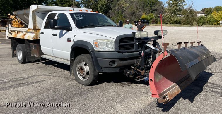 image for item JD9310 2009 Dodge Ram 5500HD  Quad Cab dump truck