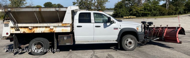 image for item JD9310 2009 Dodge Ram 5500HD  Quad Cab dump truck