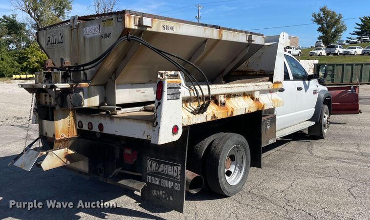 image for item JD9310 2009 Dodge Ram 5500HD  Quad Cab dump truck