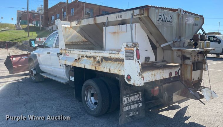 image for item JD9310 2009 Dodge Ram 5500HD  Quad Cab dump truck