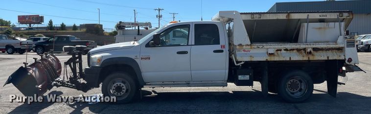 image for item JD9310 2009 Dodge Ram 5500HD  Quad Cab dump truck