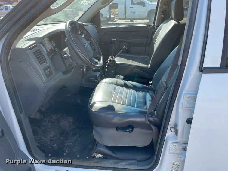 image for item JD9310 2009 Dodge Ram 5500HD  Quad Cab dump truck