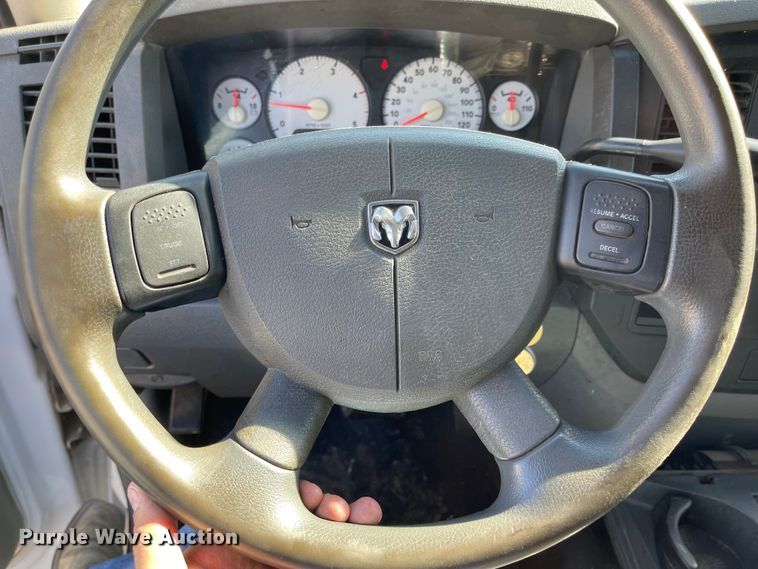 image for item JD9310 2009 Dodge Ram 5500HD  Quad Cab dump truck