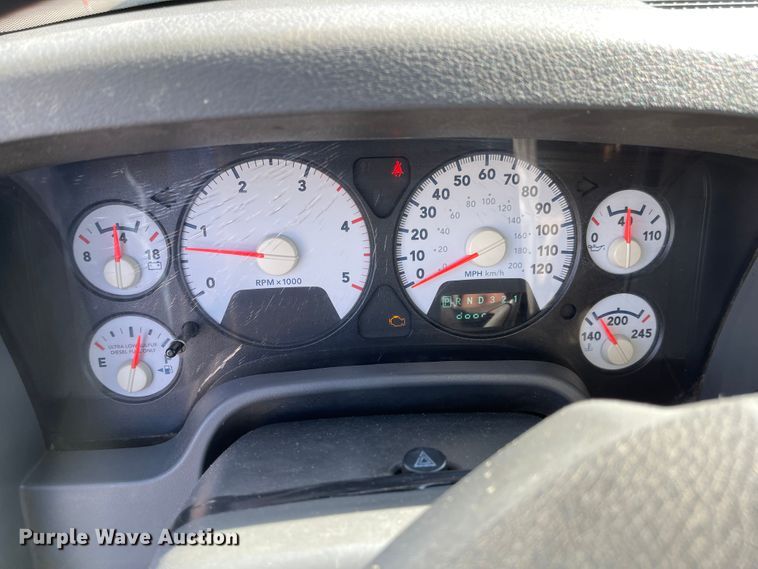 image for item JD9310 2009 Dodge Ram 5500HD  Quad Cab dump truck