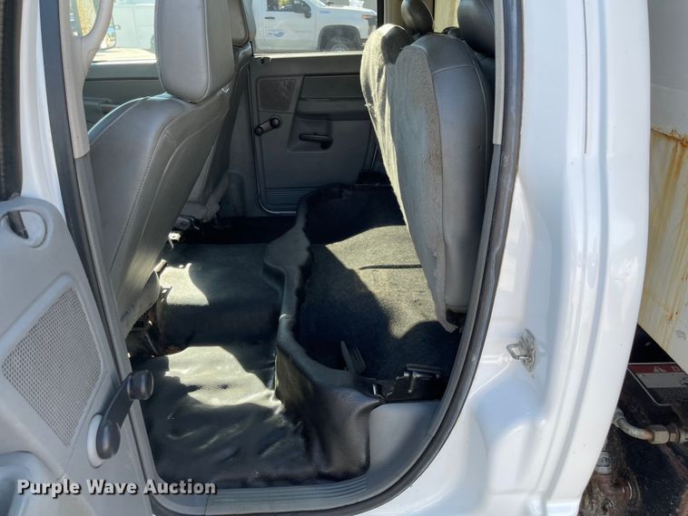 image for item JD9310 2009 Dodge Ram 5500HD  Quad Cab dump truck