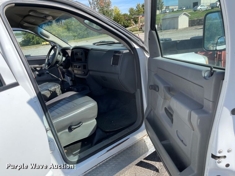 image for item JD9310 2009 Dodge Ram 5500HD  Quad Cab dump truck