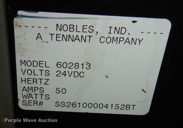 image for item KF9181 Nobles 2601  floor scrubber