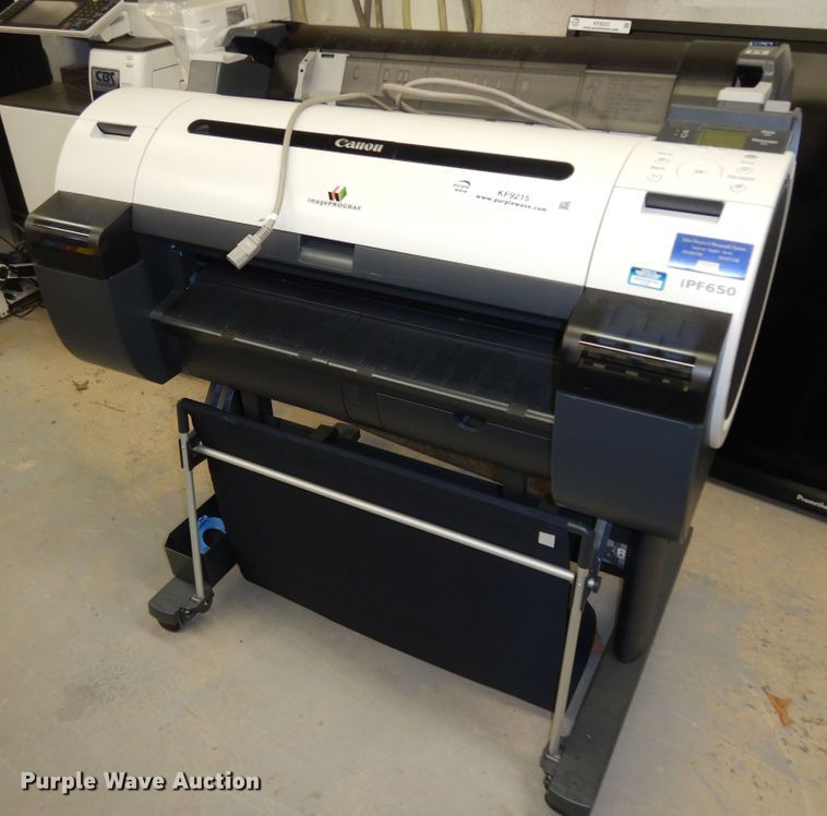 image for item KF9215 Canon ImagePrograf iPF650  printer