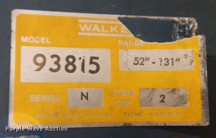 image for item KO9802 Walker 93815  engine hoist