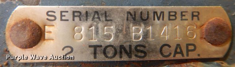 image for item KO9802 Walker 93815  engine hoist