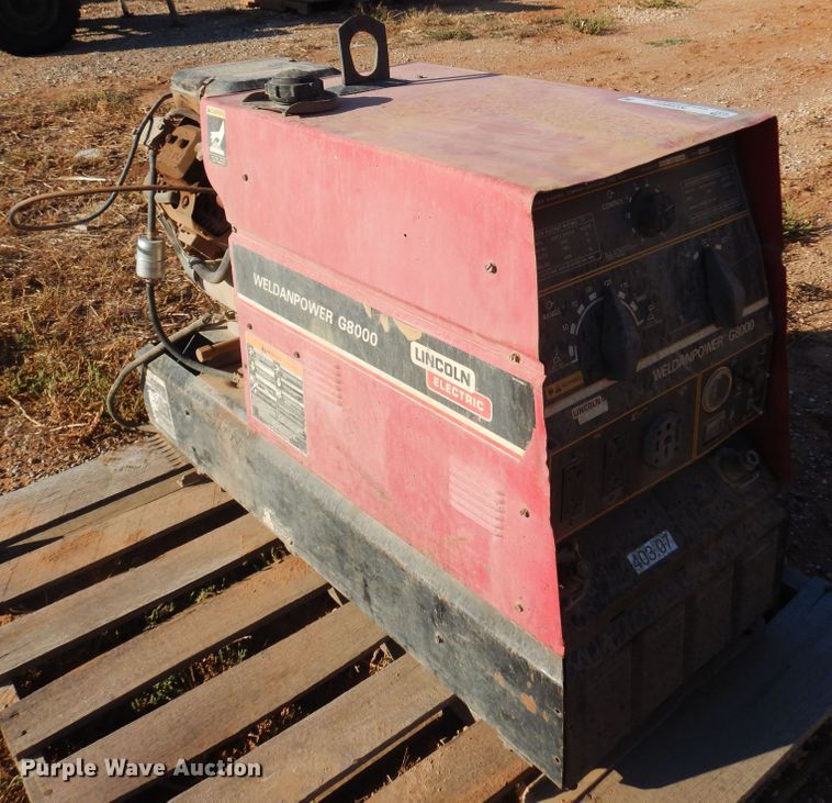 image for item KO9803 Lincoln Weldanpower G8000  welder/generator
