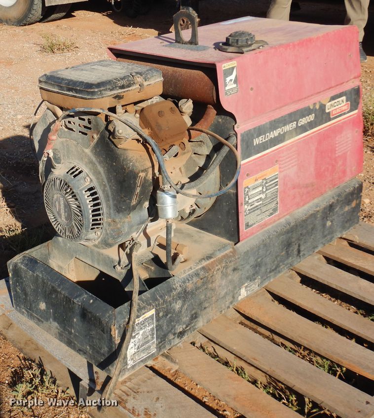 image for item KO9803 Lincoln Weldanpower G8000  welder/generator