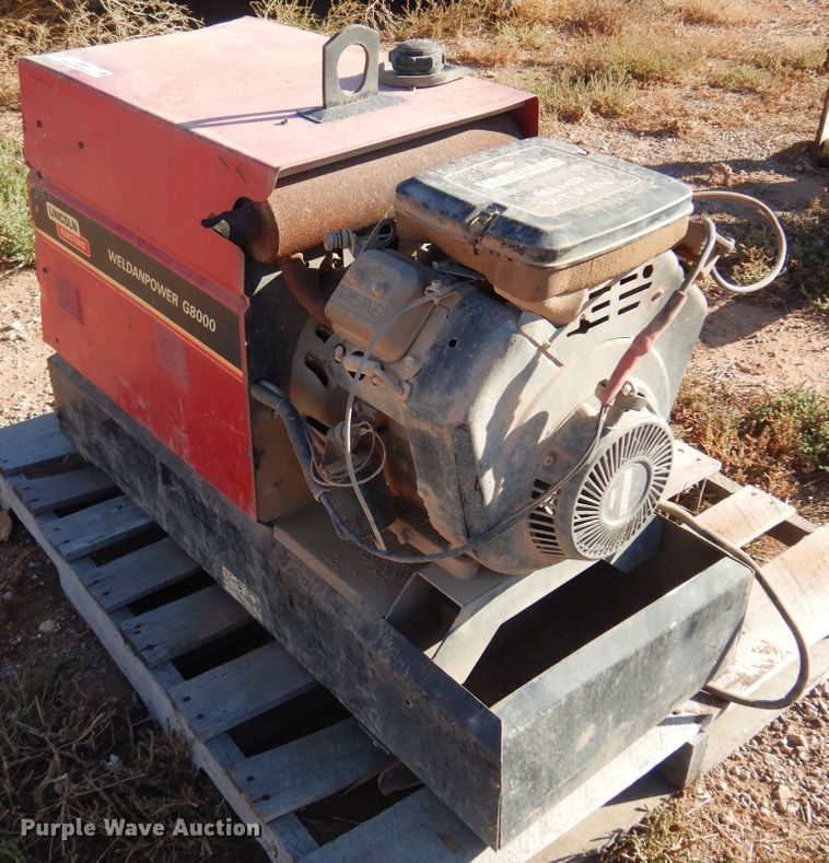 image for item KO9803 Lincoln Weldanpower G8000  welder/generator