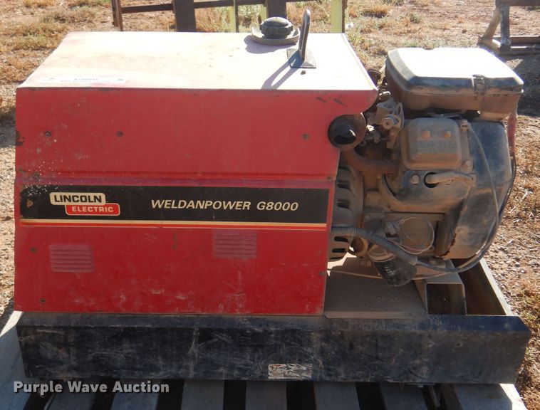 image for item KO9803 Lincoln Weldanpower G8000  welder/generator