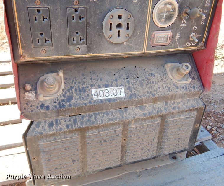 image for item KO9803 Lincoln Weldanpower G8000  welder/generator