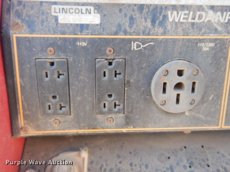 image for item KO9803 Lincoln Weldanpower G8000  welder/generator